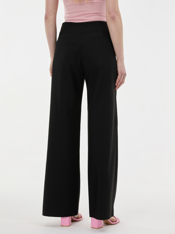 Orsay Črne ženske ravne hlače ORSAY