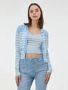 Orsay Svetlo moder črtast ženski kardigan ORSAY