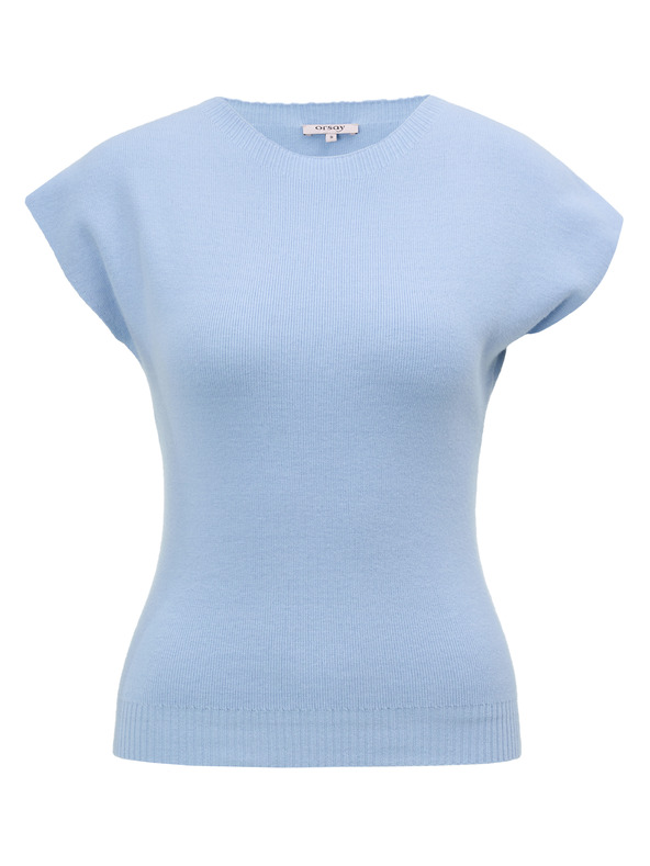 Orsay Svetlo moder ženski pulover brez rokavov ORSAY