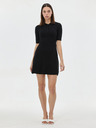 Orsay Črna ženska pletena obleka ORSAY