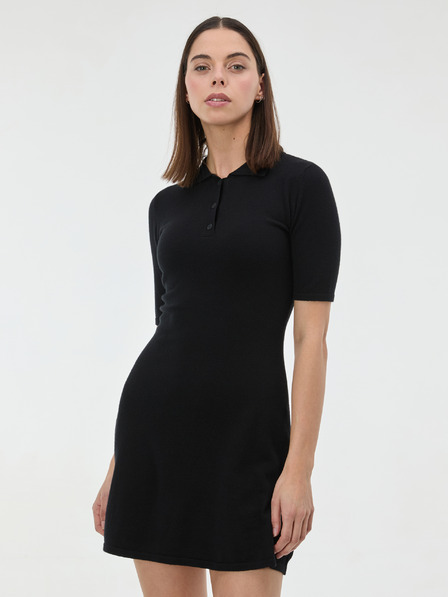 Orsay Črna ženska pletena obleka ORSAY