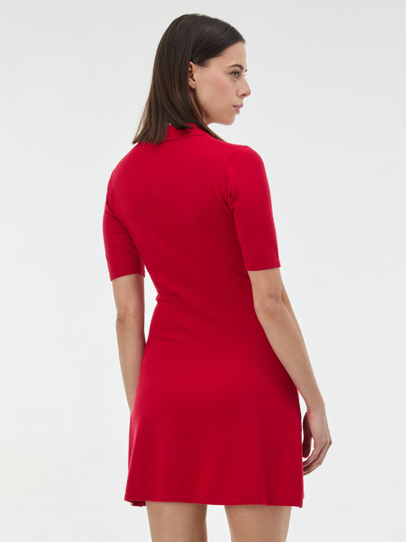 Orsay Rdeča ženska pletena obleka ORSAY