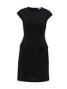 Orsay Črna ženska obleka do kolen ORSAY