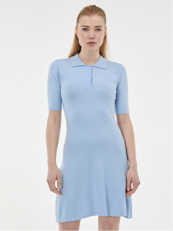 Orsay Siva ženska pletena obleka ORSAY