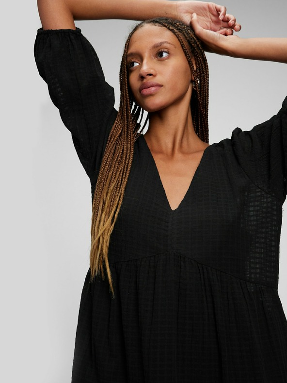 GAP Midi obleka z V izrezom GAP