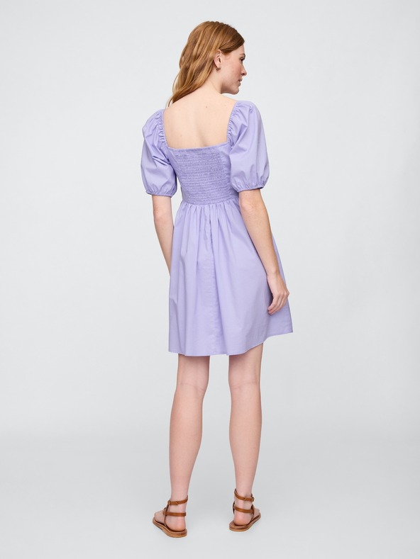 GAP Mini šaty so zábraným rukávom GAP