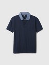 GAP Otroška chambray polo majica GAP