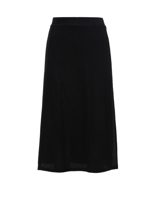 Orsay Črno žensko krilo na pike ORSAY