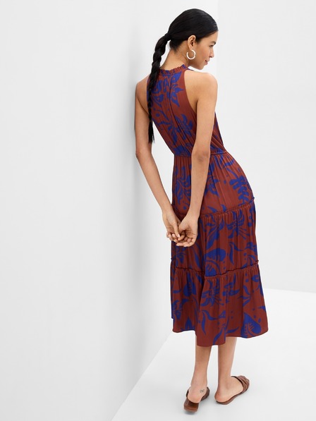 GAP Vzorčaste midi obleke GAP