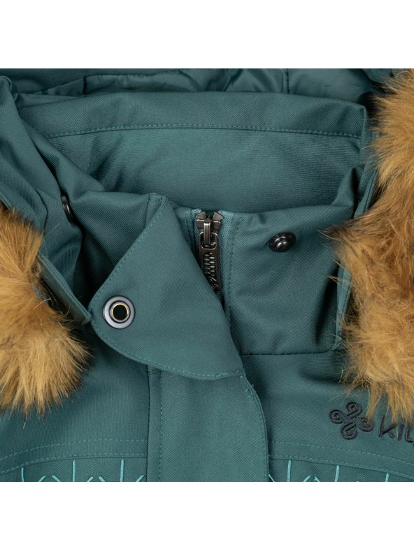 Kilpi Temno moder ženski zimski plašč Kilpi PERU-W