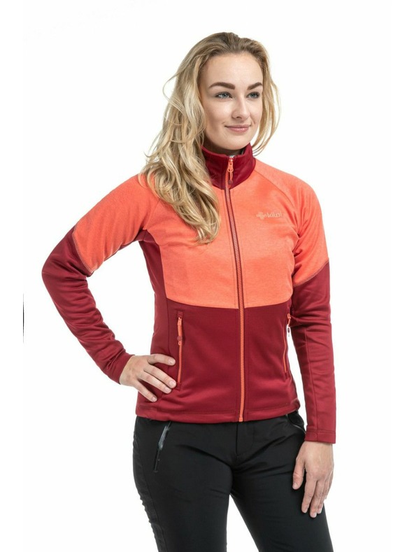 Kilpi Oranžno-vinska ženska funkcionalna jopa Kilpi TOMMS-W