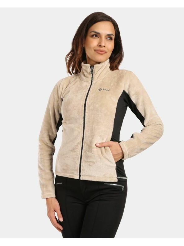 Kilpi Ženska jopa iz flisa Kilpi SKATHI-W Beige