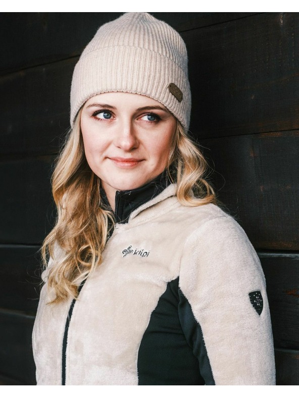 Kilpi Ženska jopa iz flisa Kilpi SKATHI-W Beige