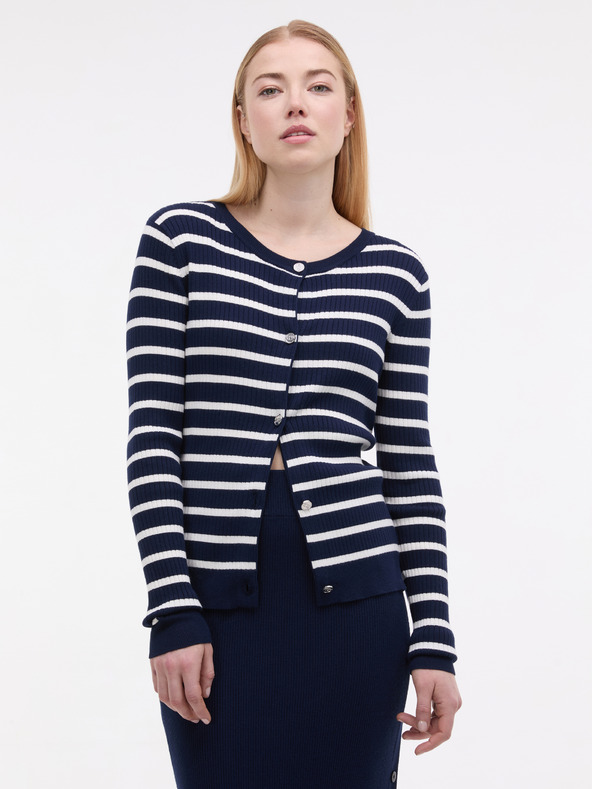 Orsay Temno moder ženski kardigan ORSAY