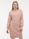 Orsay Svetlo roza ženska pletena obleka ORSAY