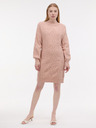Orsay Svetlo roza ženska pletena obleka ORSAY