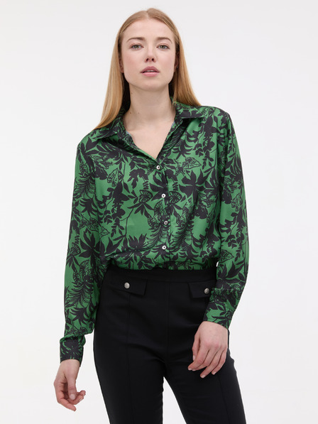 Orsay Zelena ženska vzorčasta bluza ORSAY