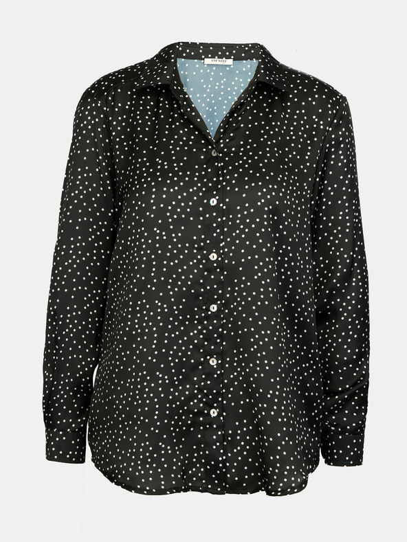 Orsay Črna ženska vzorčasta bluza ORSAY