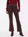 Orsay Rjave ženske bootcut hlače ORSAY