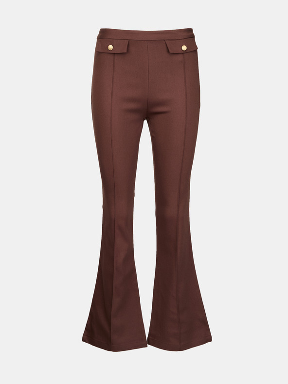 Orsay Rjave ženske bootcut hlače ORSAY