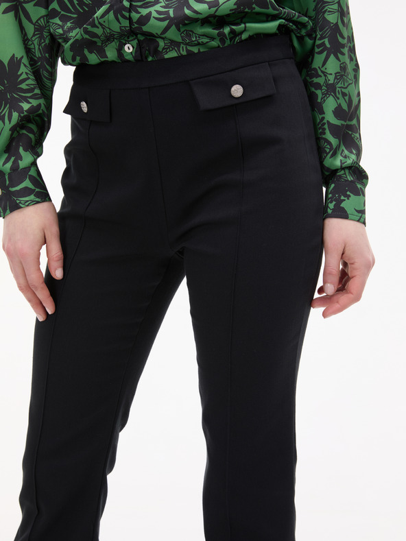 Orsay Črne ženske bootcut hlače ORSAY