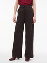 Orsay Temno rjave ženske široke hlače ORSAY