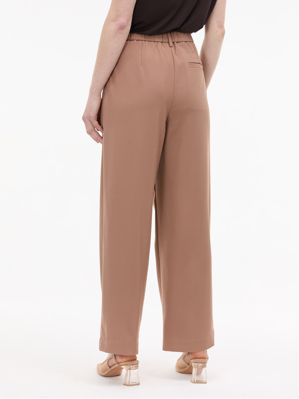 Orsay Svetlo rjave ženske široke hlače ORSAY