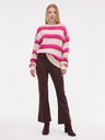 Orsay Roza ženski črtasti pulover ORSAY