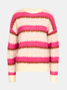 Orsay Roza ženski črtasti pulover ORSAY