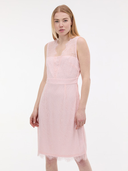 Orsay Svetlo roza ženska čipkasta obleka ORSAY