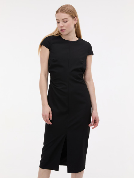 Orsay Črna ženska oprijeta obleka ORSAY