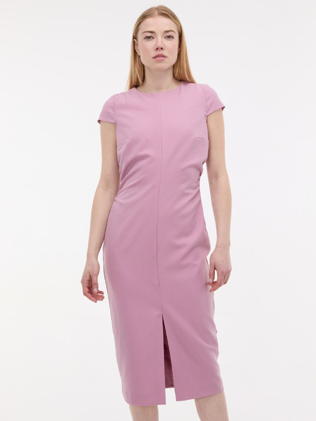 Orsay Svetlo rožnata ženska oprijeta obleka ORSAY