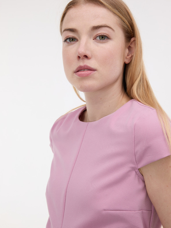 Orsay Svetlo rožnata ženska oprijeta obleka ORSAY