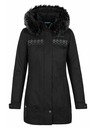 Kilpi Črn ženski zimski plašč Kilpi PERU-W