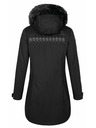 Kilpi Črn ženski zimski plašč Kilpi PERU-W