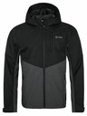 Kilpi Sivo-črna moška športna jakna Kilpi Sonna-M