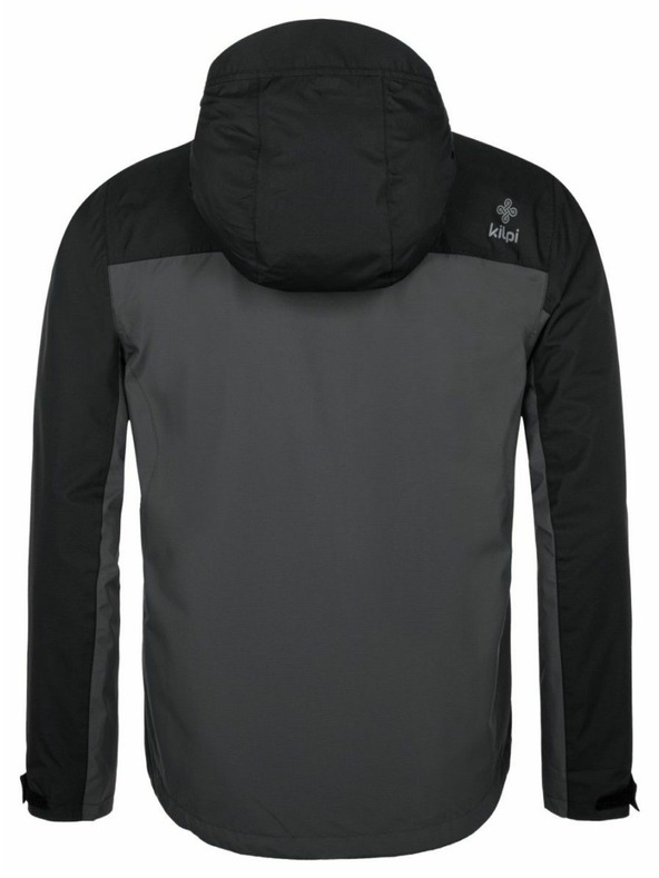 Kilpi Sivo-črna moška športna jakna Kilpi Sonna-M