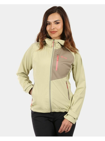 Kilpi Ženska softshell jakna Kilpi BELTRA Bež