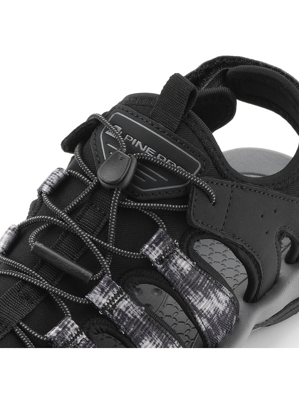 ALPINE PRO Moške zunanje sandale ALPINE PRO KOREM črna