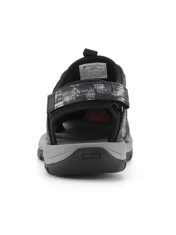 ALPINE PRO Moške zunanje sandale ALPINE PRO KOREM črna