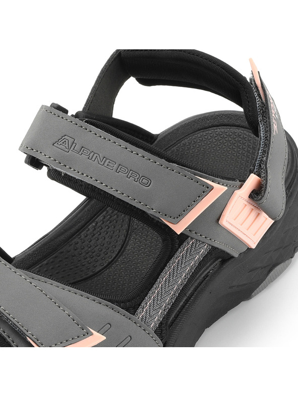 ALPINE PRO Poletne sandale ALPINE PRO EDARE siva