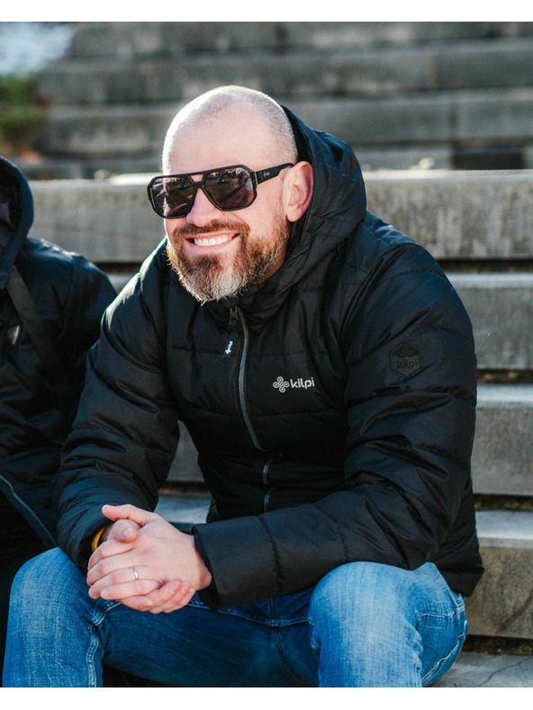 Kilpi Črna moška izolirana jakna Kilpi Tasha-M