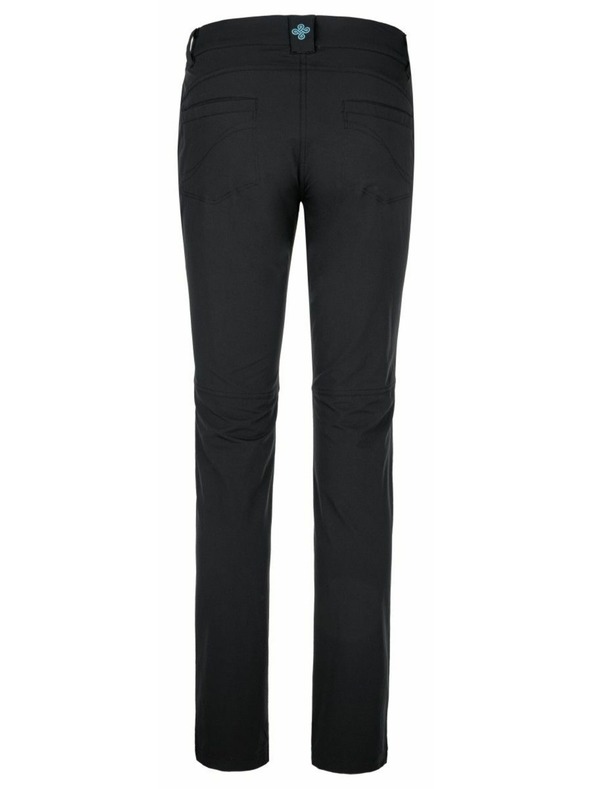 Kilpi Črne ženske hlače za na prostem Kilpi BRODELIA