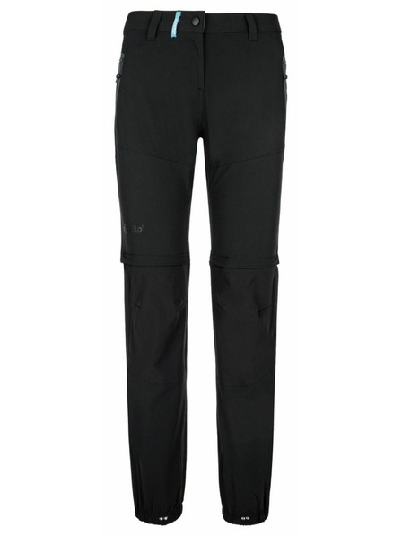 Kilpi Črne ženske hlače za na prostem Kilpi HOSIO