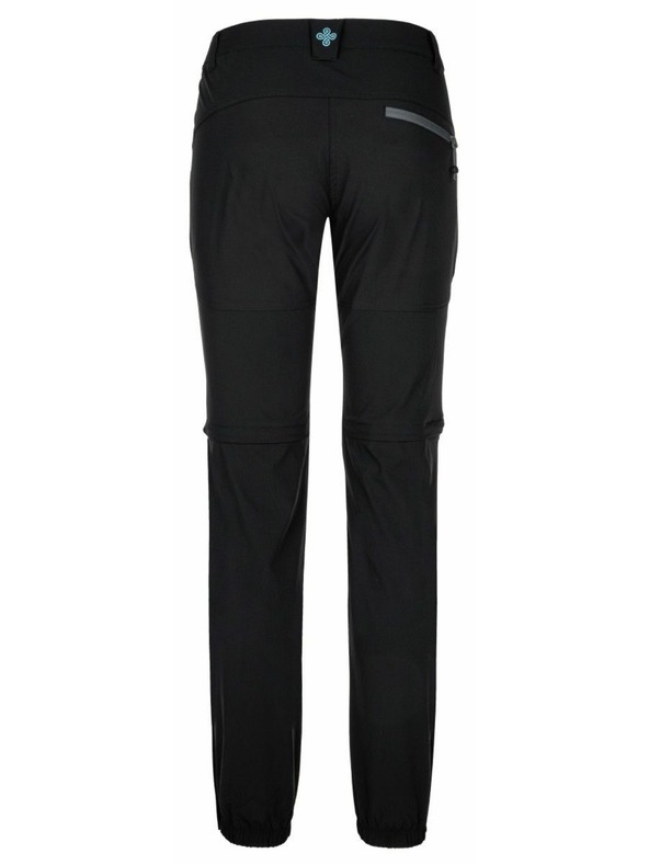 Kilpi Črne ženske hlače za na prostem Kilpi HOSIO