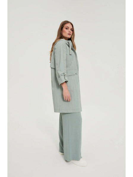 Moodo Parka jakna olivna Moodo