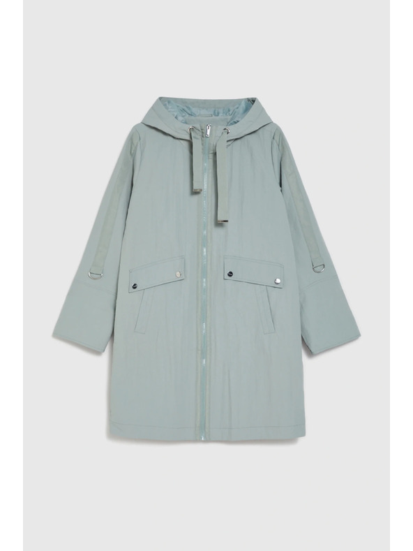 Moodo Parka jakna olivna Moodo