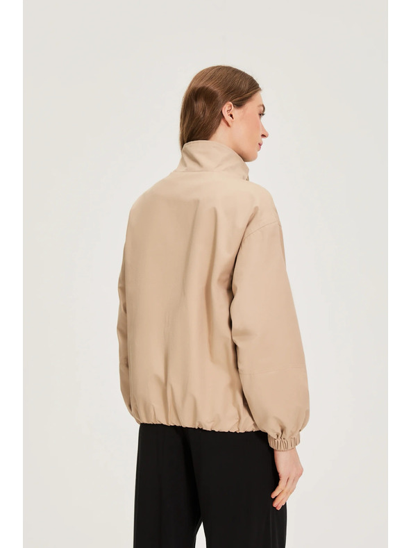 Moodo Jakna s stojalom bež Moodo