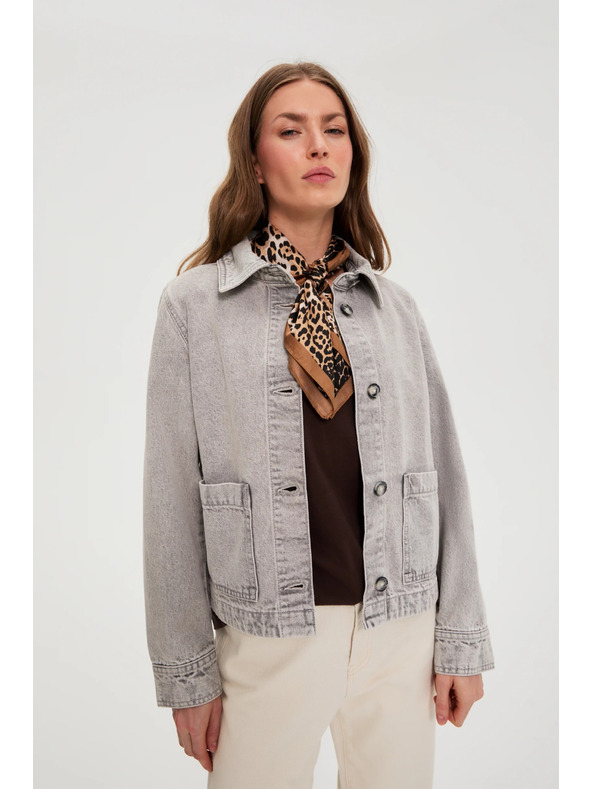 Moodo Deximska jakna siva Moodo