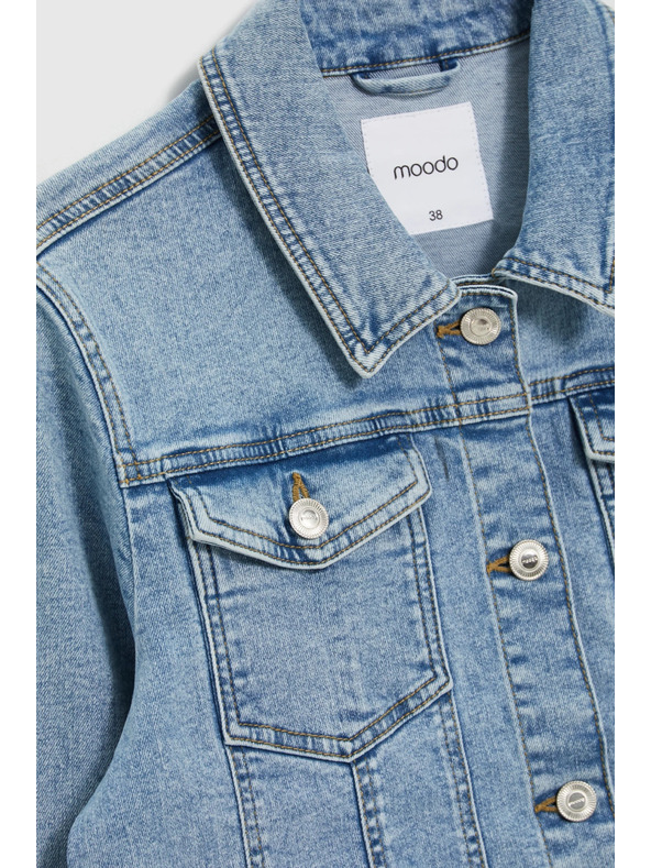 Moodo Deximska jakna modra Moodo